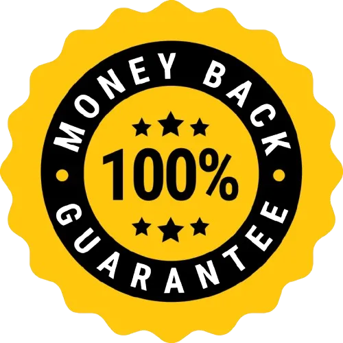 CitrusBurn 180-day money-back guarantee badge